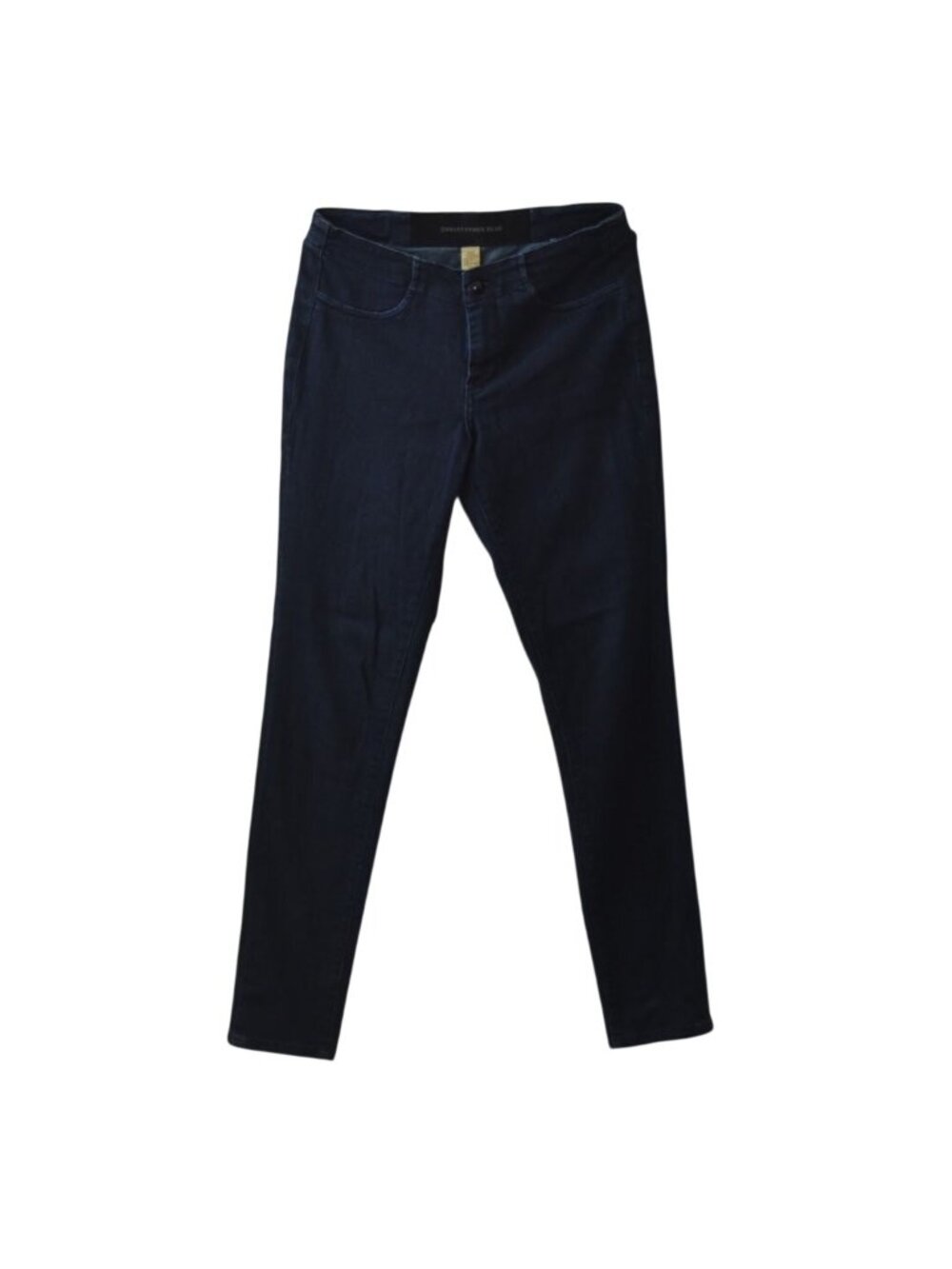 Christopher Blue Womens Dark Wash Skinny Jeans Size 10 Cotton Stretch Denim